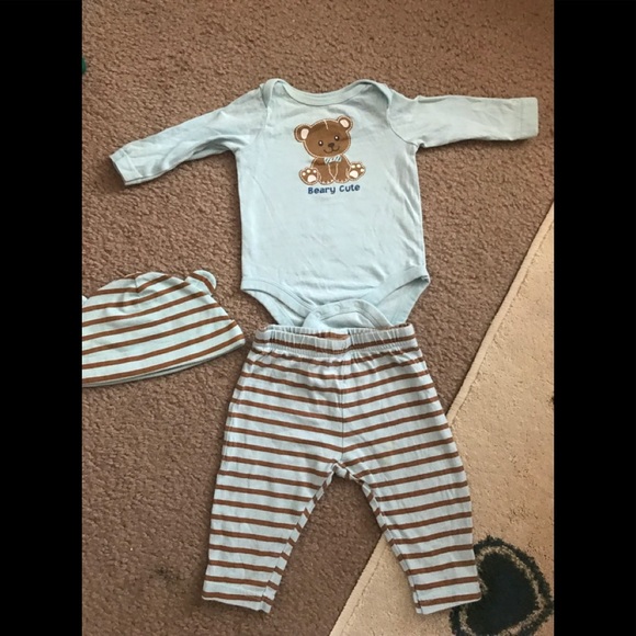 Swiggles Baby Bear 3 piece Matching outfit - Picture 3 of 8